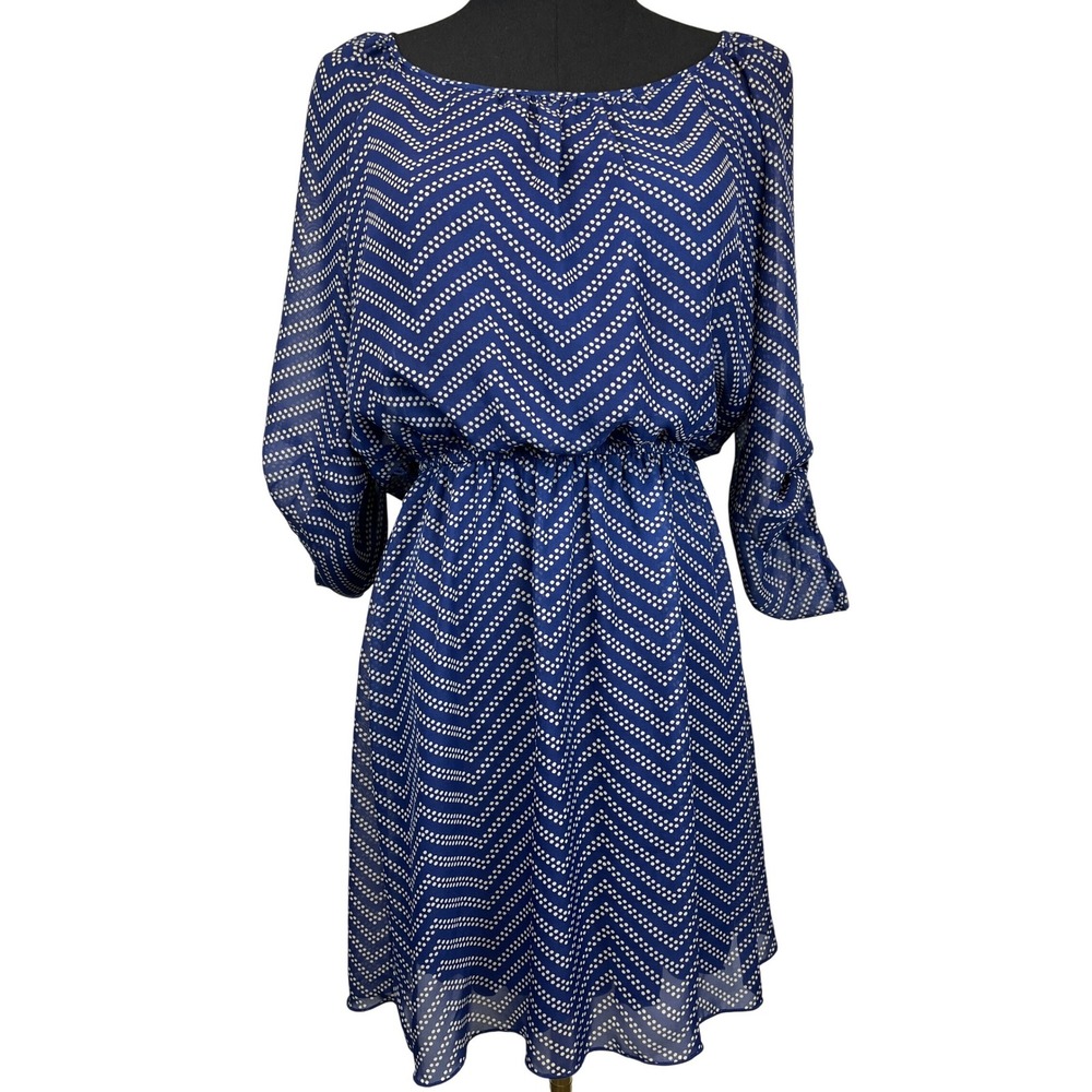 Speechless Chiffon Dress Women's Size M Career Office Basic Easy‎ Care Comfort